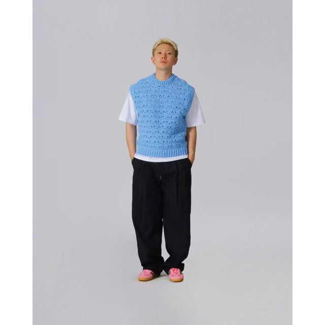 Big Knit Sleeveless Vest by CRUX