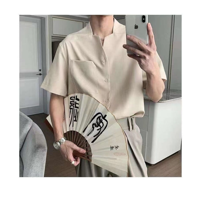 Vellop Neck Shirt by CRUX