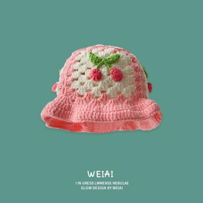 Cherry Crochet Hat by CRUX