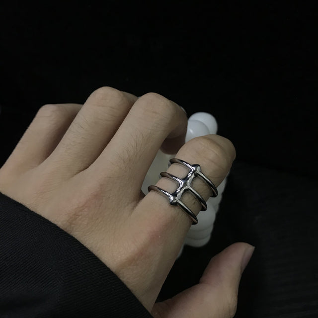 Chrono Rib Ring by CRUX