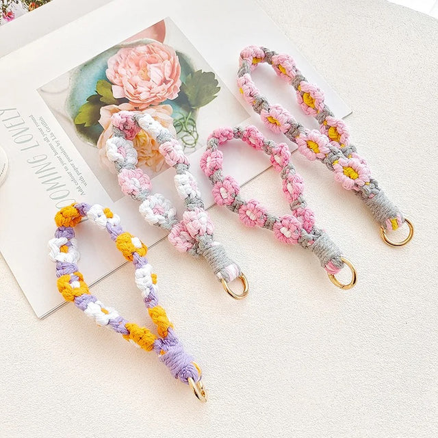 rosette bag charm by 227102