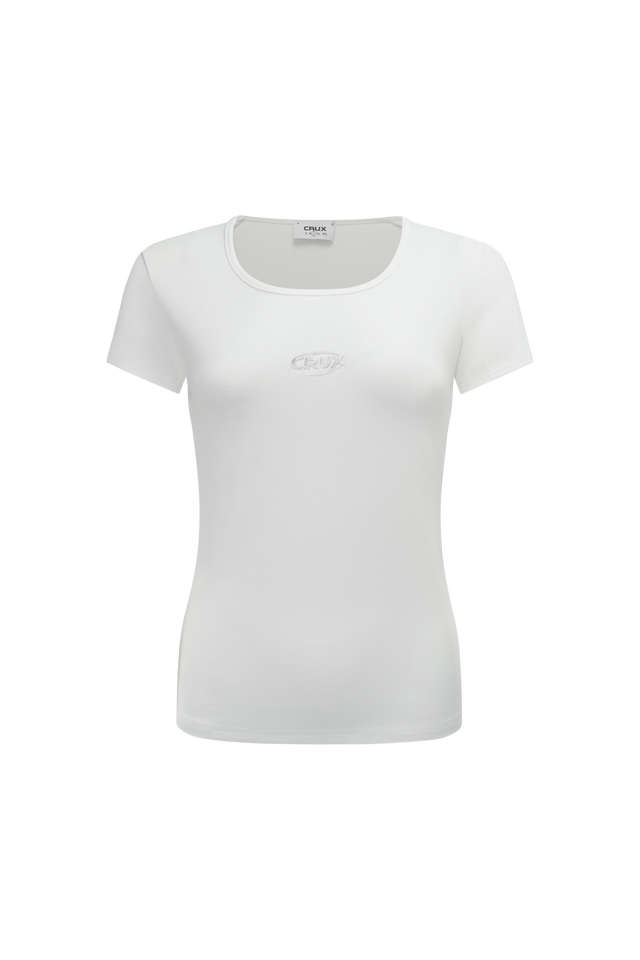 Spandex Low Neck Top by CRUX CUSTOM