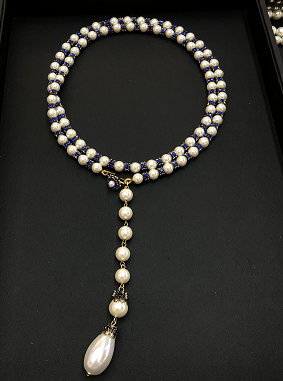 Kirby Pearl Neckpiece by CRUX