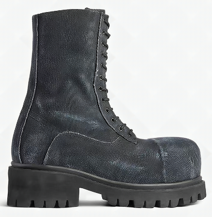 BALENCIAGA DISTRESSED BOOT by CRUX
