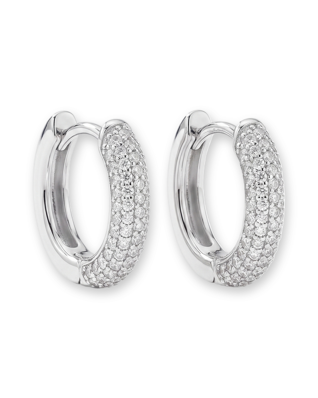 Cassie Silver Earring by CRUX