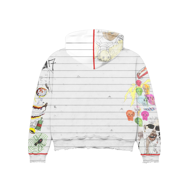 Note Hoodie by CRUX CUSTOM