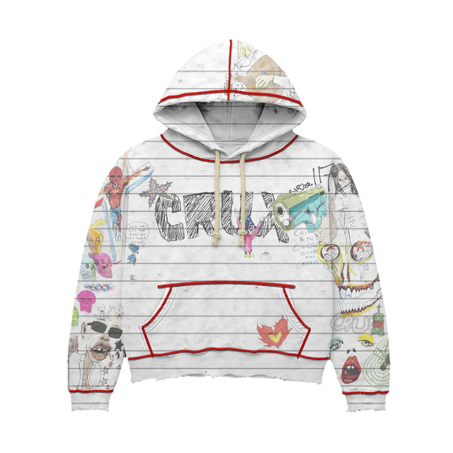 Note Hoodie by CRUX CUSTOM