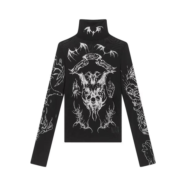 Goth Mesh Top by CRUX