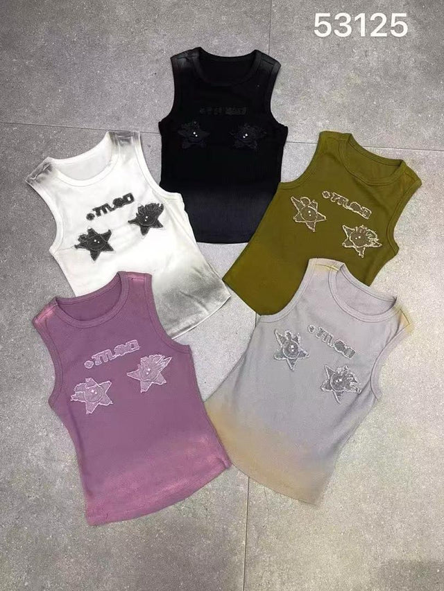 Acid Star Tank Top by 227102