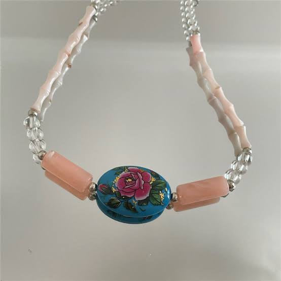Freshwater pearl Choke Necklace by 227102
