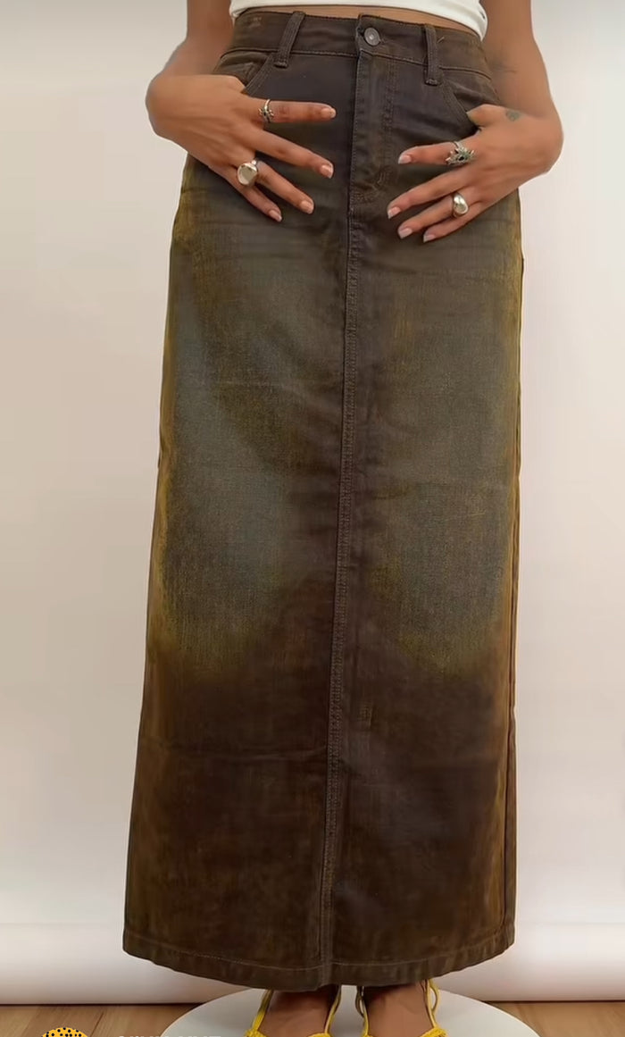 Murry Denim Long Skirt by 227102