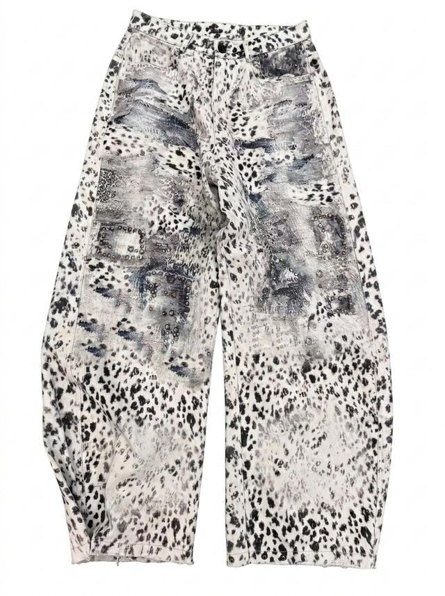 Stud Print Jean by CRUX