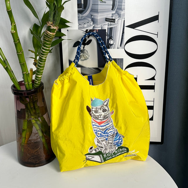 kitten tote bag by CRUX