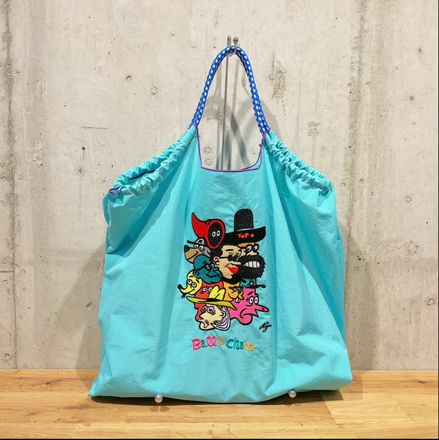 Ball and chain tote bag by CRUX