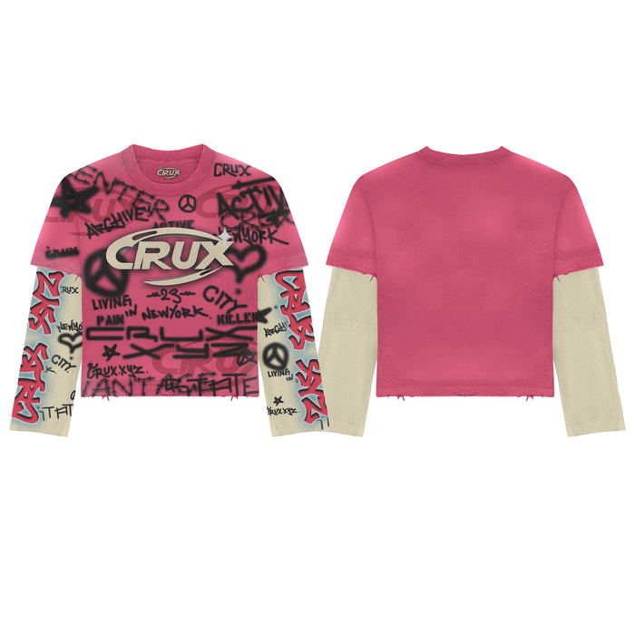 Arc LongSleeve Tee by CRUX CUSTOM