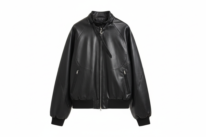 Buckle Collar Jacket by CRUX