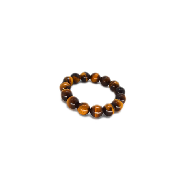 Jumbo Brown Bead Bracelet by CRUX