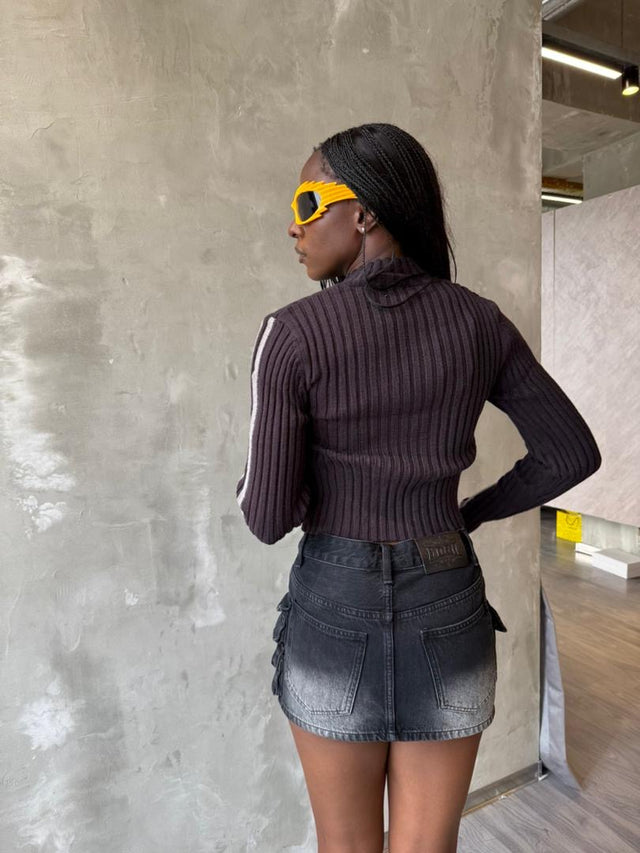 Stripe Top by 227102