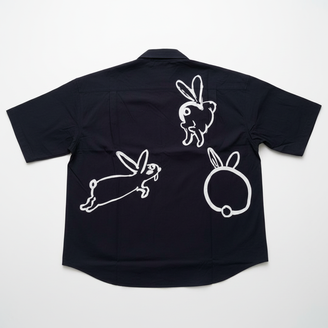 Line Art Short Sleeve Shirt by CRUX