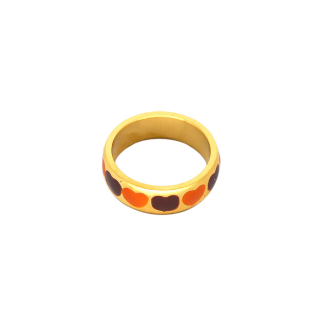 Hearts Gold Ring by CRUX