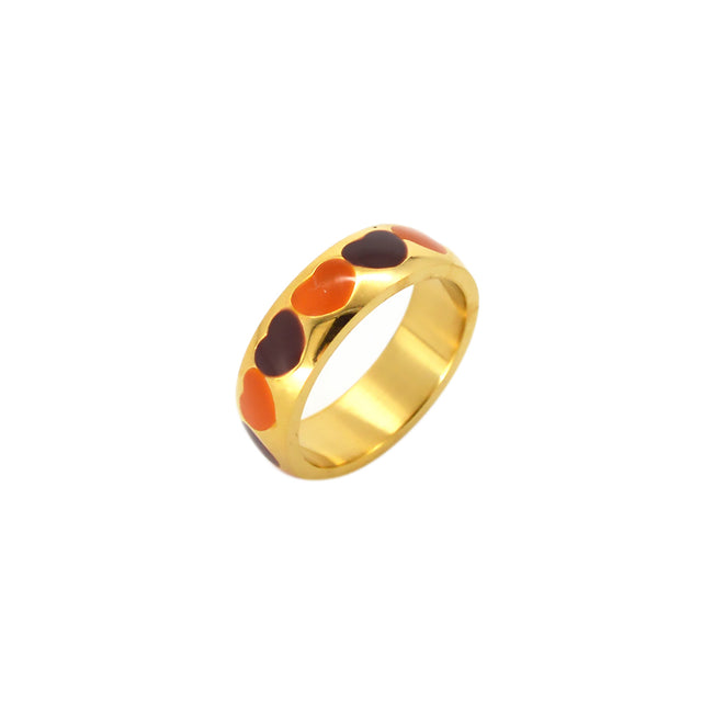 Hearts Gold Ring by CRUX