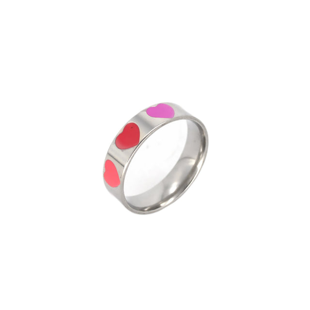 Twinkle Heart Rings by CRUX