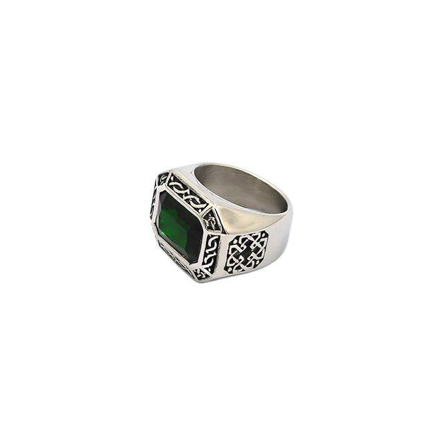 Verde Steel Ring by CRUX