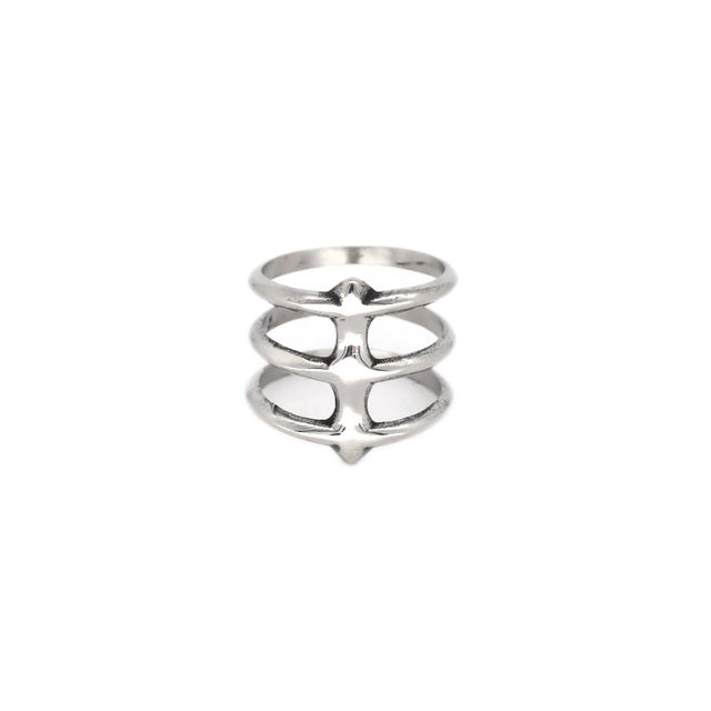 Chrono Rib Ring by CRUX