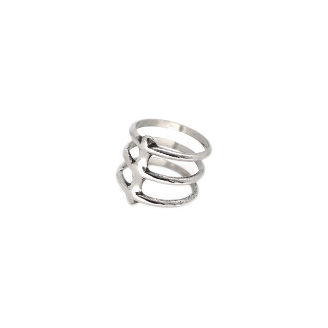 Chrono Rib Ring by CRUX