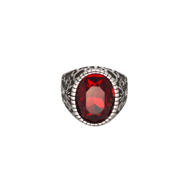 Cozas Gem Silver Ring by CRUX