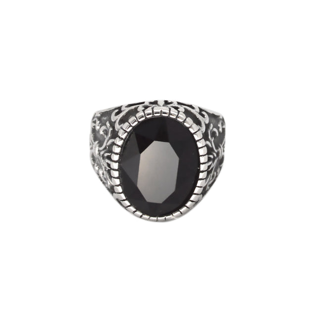 Cozas Gem Silver Ring by CRUX