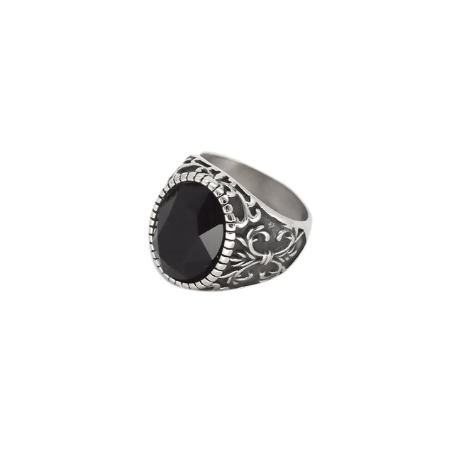Cozas Gem Silver Ring by CRUX