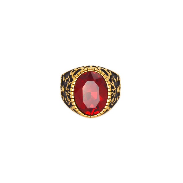 Cozas Gem Gold Ring by CRUX