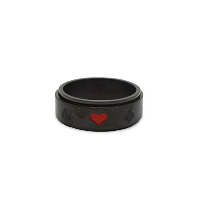 Suit Black Ring by CRUX
