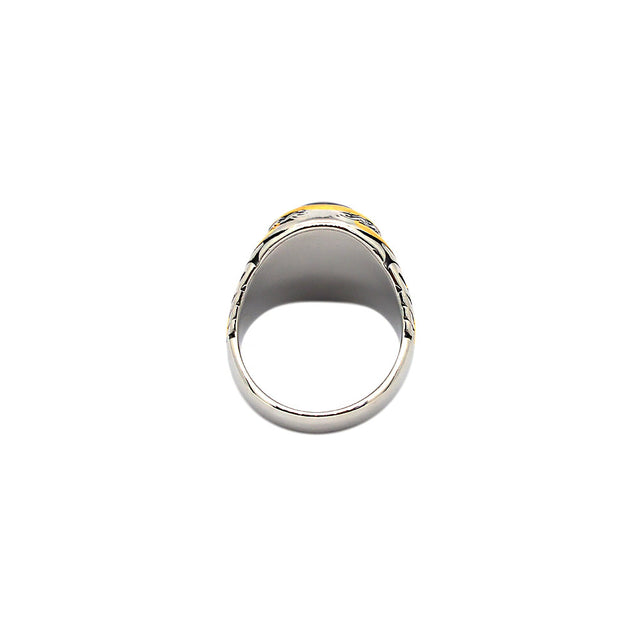Onyx Gold Ring by CRUX