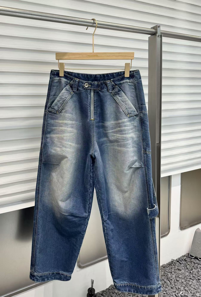 Pop Zip Denim Pant by CRUX