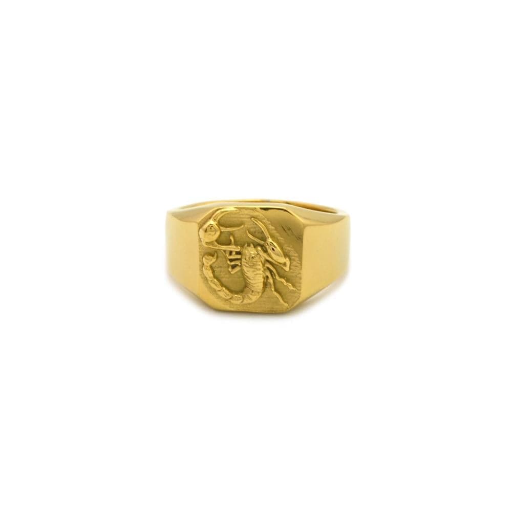 Scorpio Gold Ring – Crux