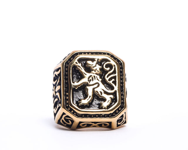 BARCLAYS GOLD RING by CRUX