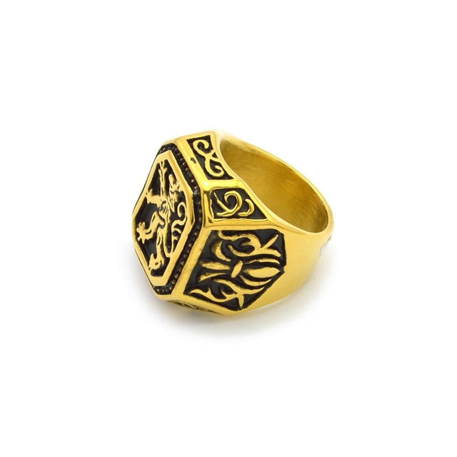 BARCLAYS GOLD RING by CRUX