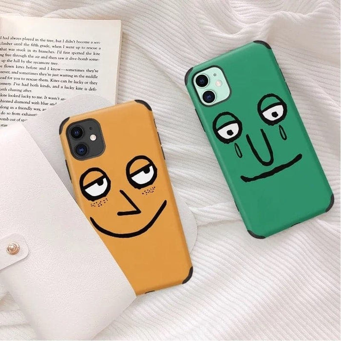 SMILEY FACE PHONE CASE by 227102