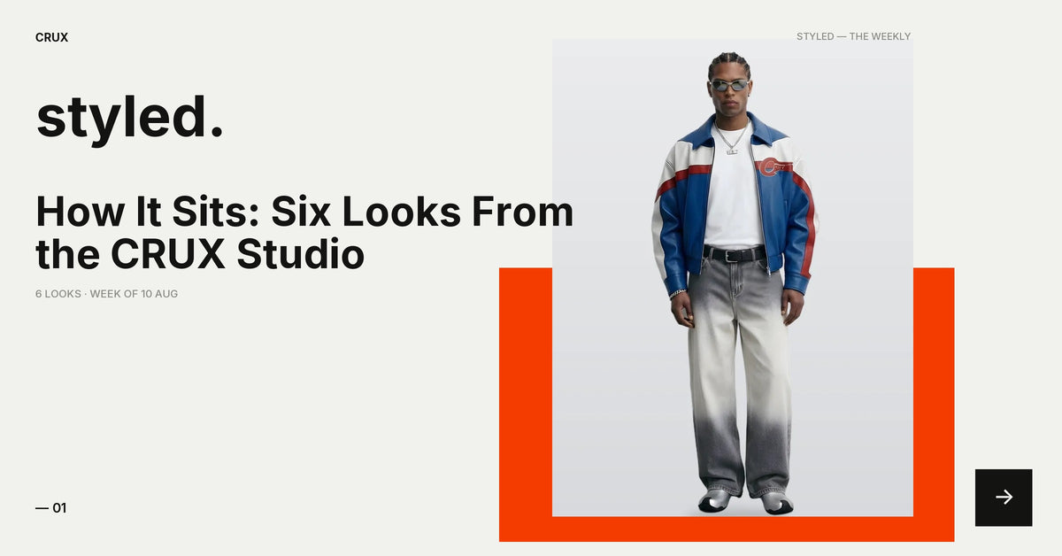 How It Sits: Six Looks From the CRUX Studio