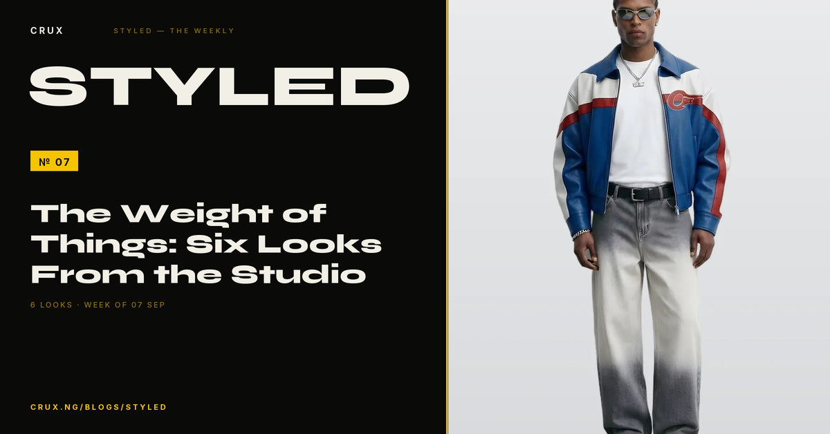 The Weight of Things: Six Looks From the Studio