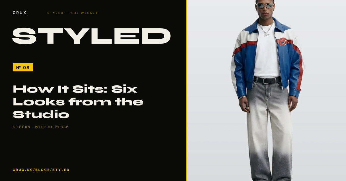 How It Sits: Six Looks from the Studio