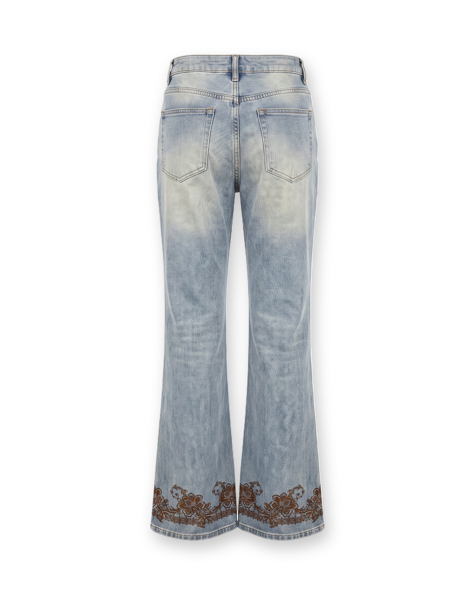Fleur Print Bootcut Pant by ENO