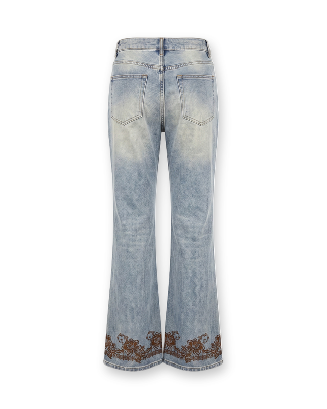 Fleur Print Bootcut Pant by ENO