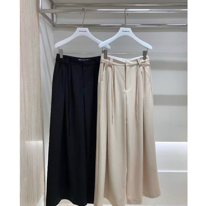 Plain wide pants by 227102