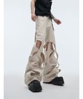 Hollow denim pant by CRUX