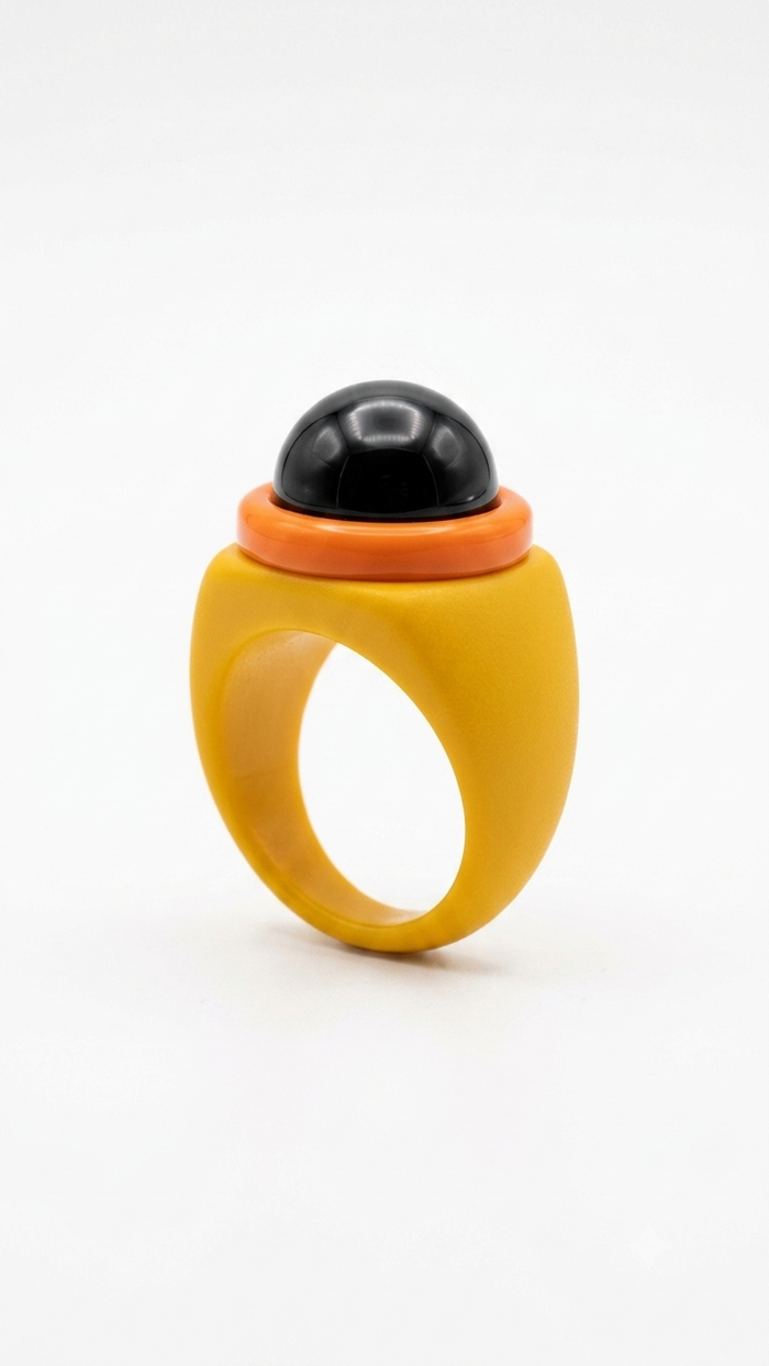 Marra Acrylic Ring in multicolor | CRUX