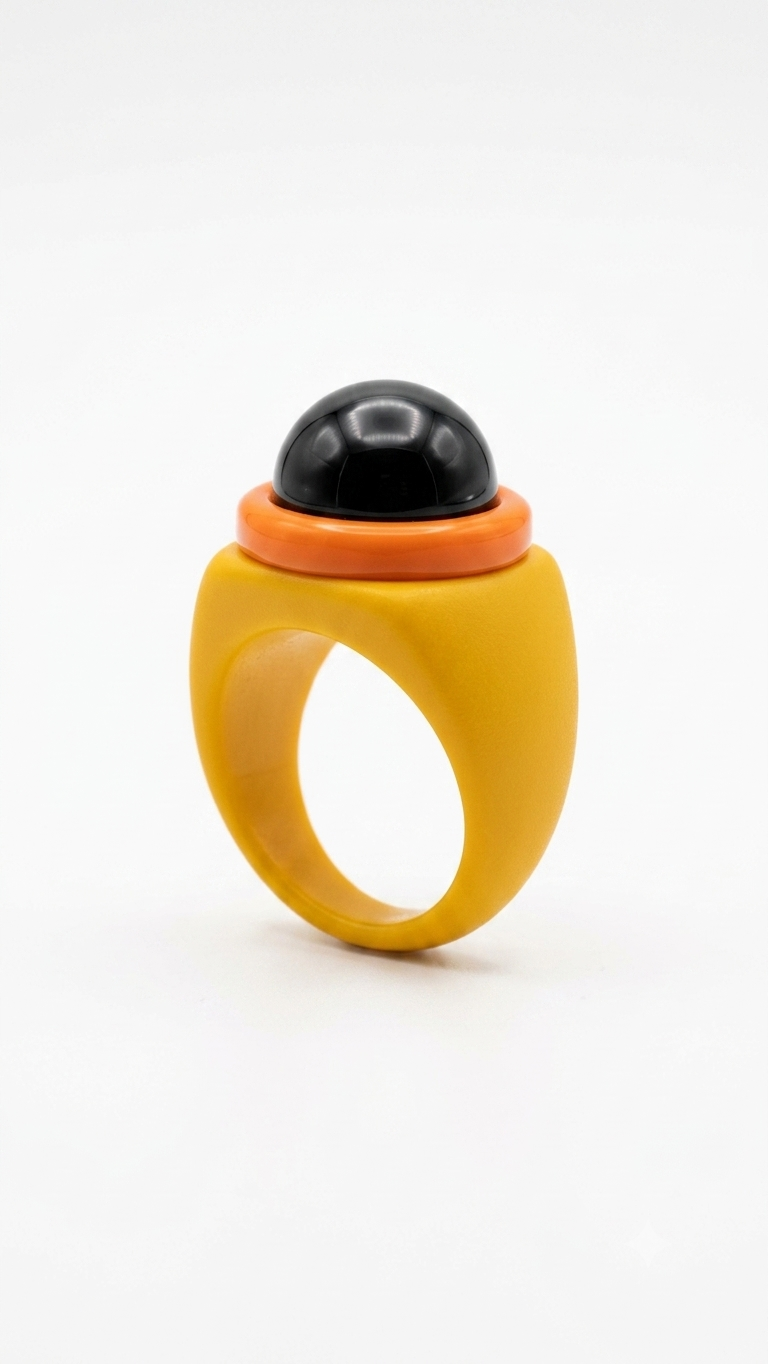 Marra Acrylic Ring in multicolor | CRUX