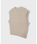 Big Knit Sleeveless Vest by CRUX
